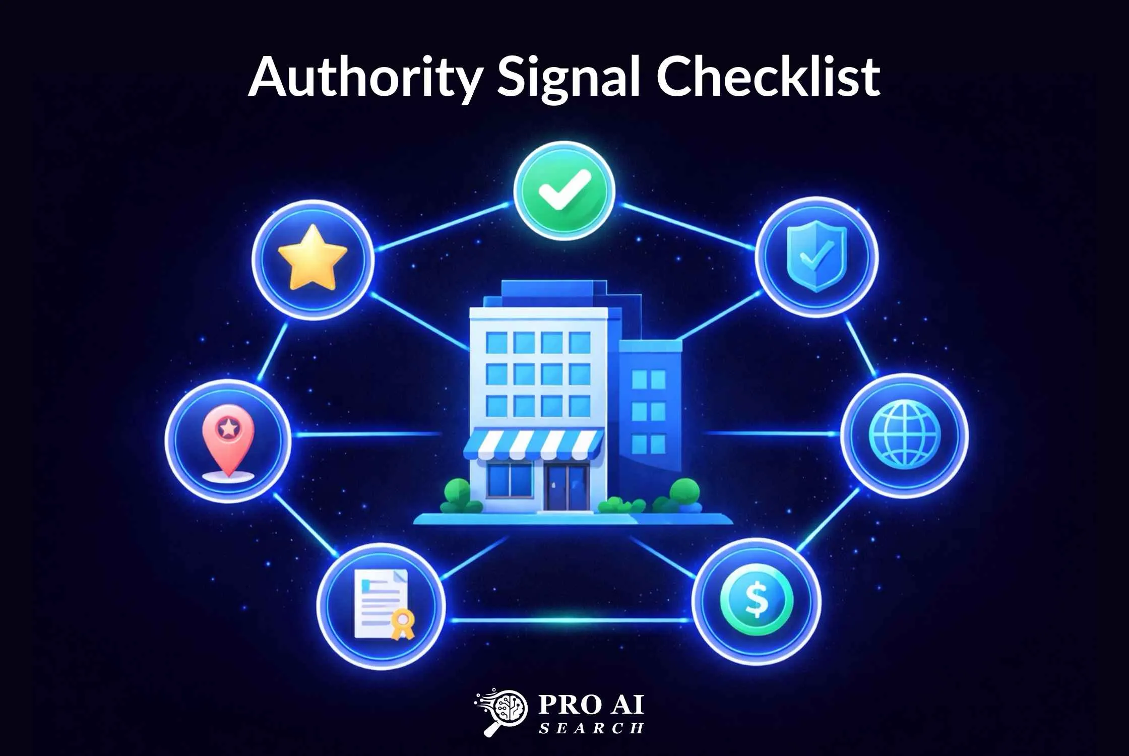 AI search optimization checklist: authority signal audit for AI visibility