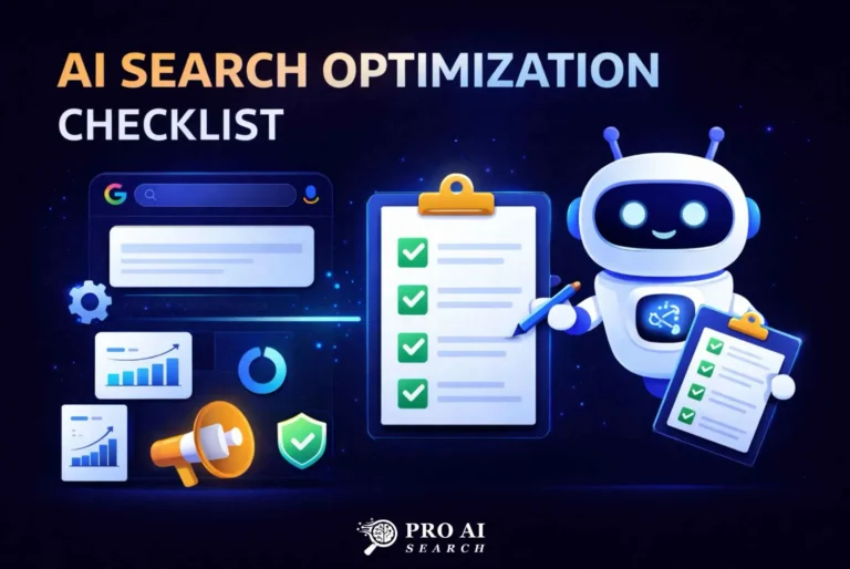 AI Search Optimization Checklist: 50-Point Audit for 2026