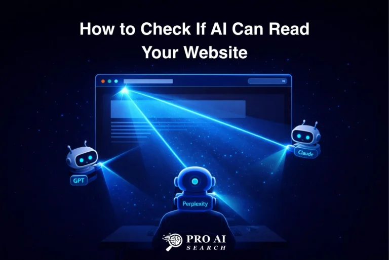 How to Check If AI Can Read Your Website: Free Audit Guide (2026)