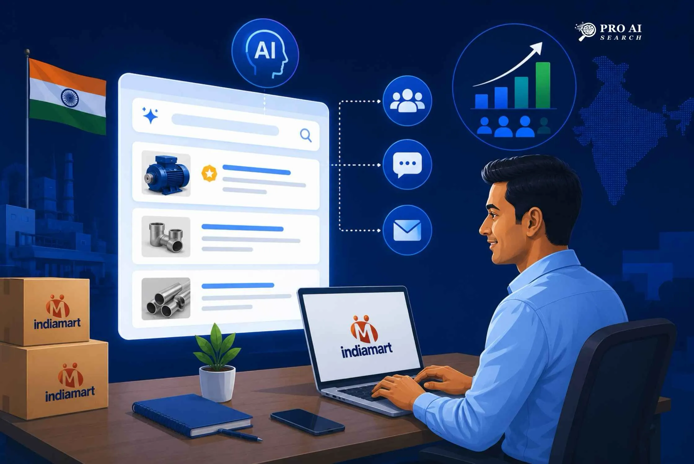 How IndiaMART Sellers Use AI Search to Get More Enquiries