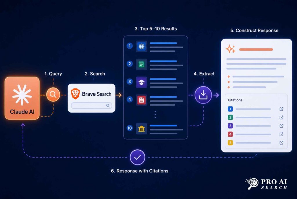how to get cited by Claude AI using Brave Search and structured content
