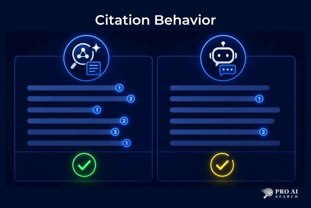 perplexity ai alternatives comparison showing citation behavior and India pricing for all six tools